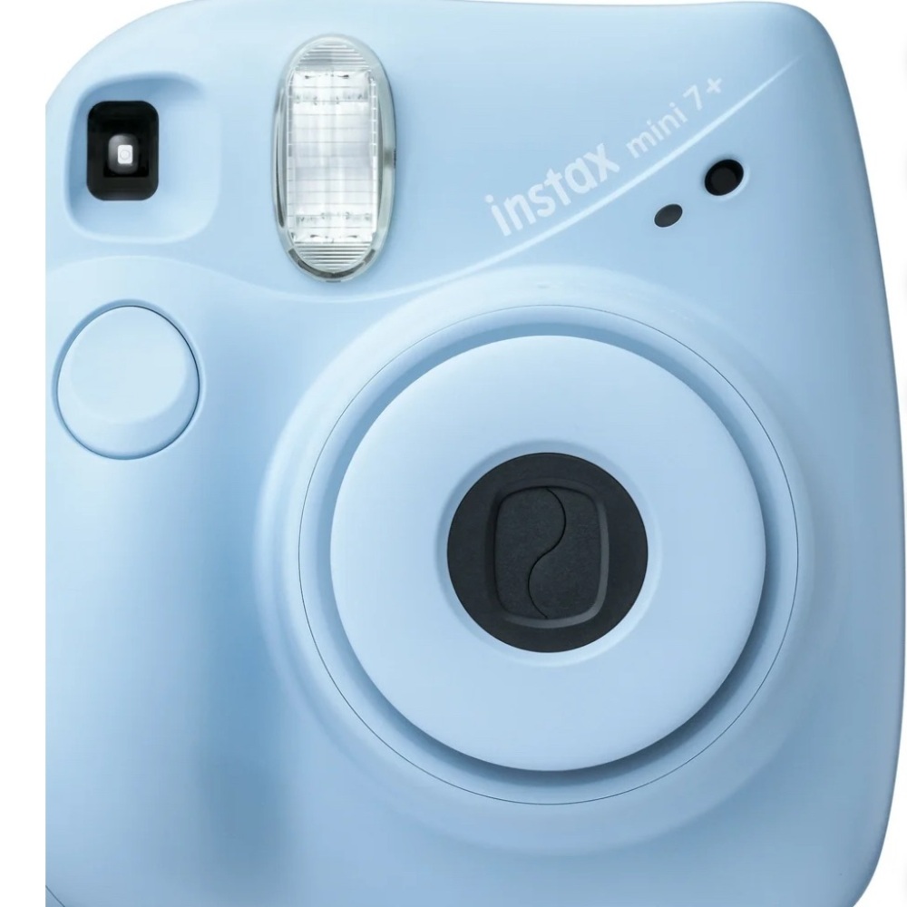 Instax Mini 7+ Camera in Soft Blue